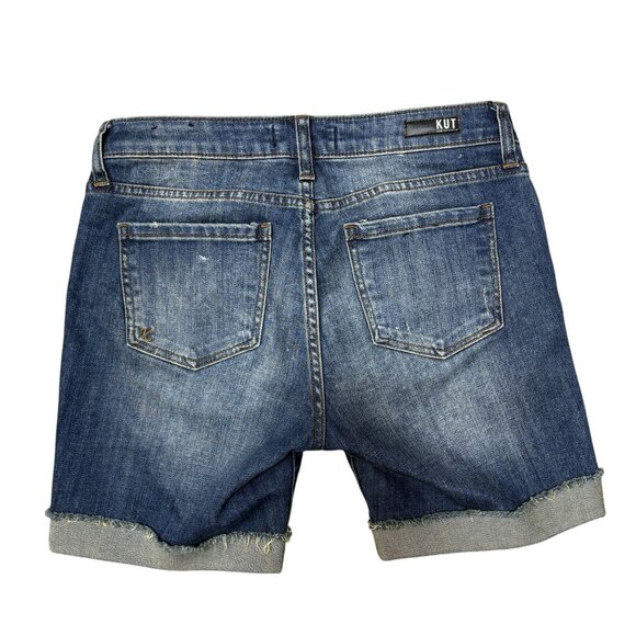 Kut From the Kloth Catherine Boyfriend Shorts Size 2 - Picture 5 of 7